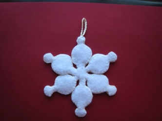 Felt Snowflake 43