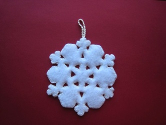 Felt Snowflake 49