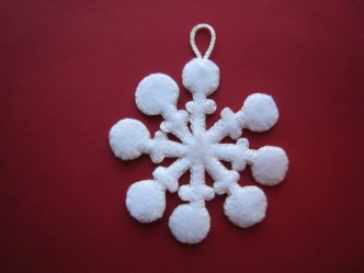 Felt Snowflake 52