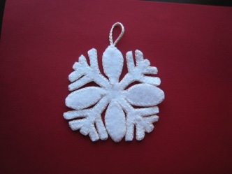 Felt Snowflake 53