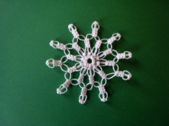 Tied Snowflake - 004