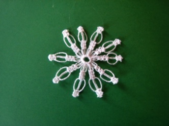 Tied Snowflake - 005