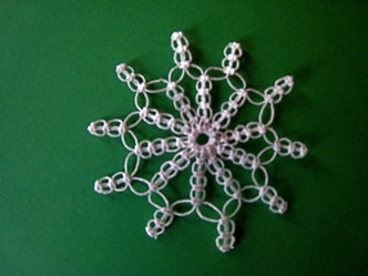 Tied Snowflake - 008