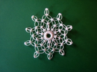 Tied Snowflake - 022