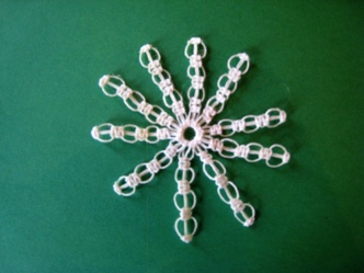 Tied Snowflake - 036