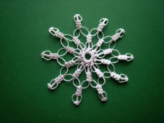 Tied Snowflake - 053