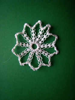 Tied Snowflake - 058