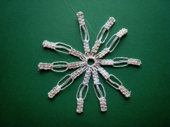 Tied Snowflake - 062