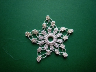 Tied Snowflake - 078