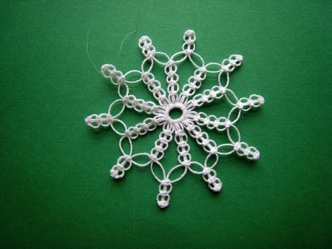 Tied Snowflake - 080