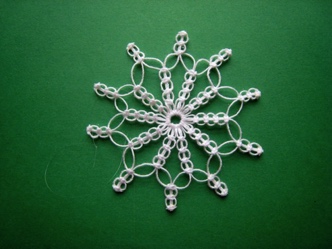 Tied Snowflake - 091