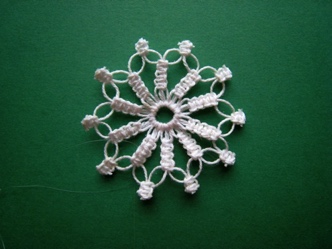 Tied Snowflake - 122