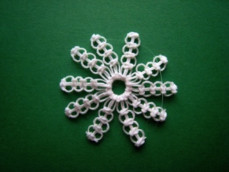 Tied Snowflake - 123