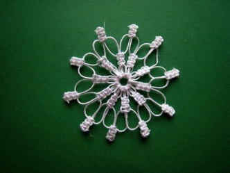 Tied Snowflake - 126