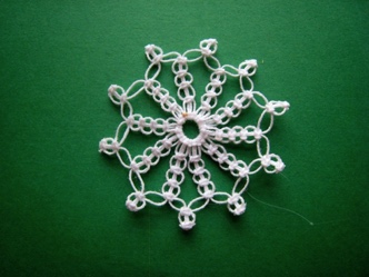 Tied Snowflake - 128