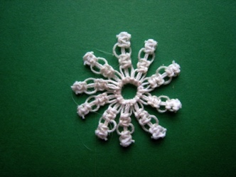 Tied Snowflake - 134