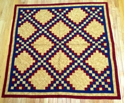 Triple Irish Chain Quilt 2010 (60"x60")