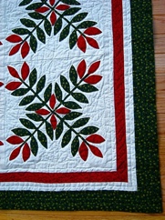 Crossed Palms Quilt (Close-up)