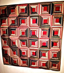 Log Cabin Quilt 1