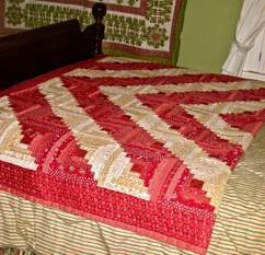 Log Cabin Quilt 2